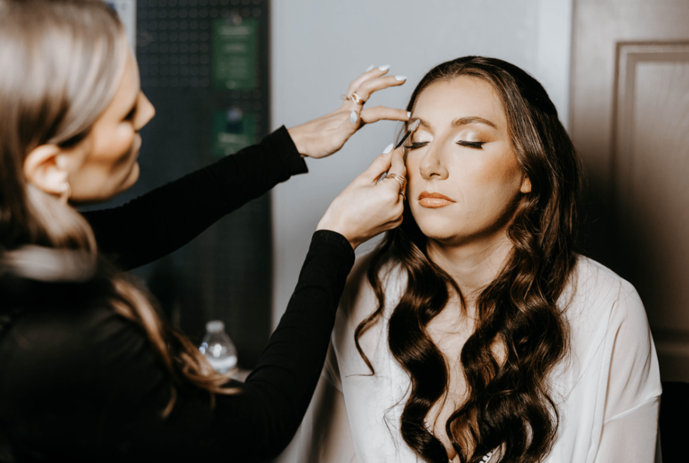 Bridal makeup by Jacqueline Cole